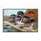 Stupell Industries Duck Pair on Driftwood Framed Giclee Wall Art Design by Rod Lawrence